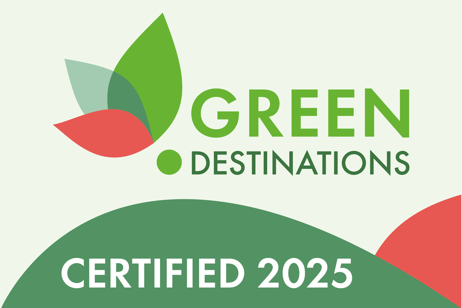 Green Destinations -sertifikaatti 2025.